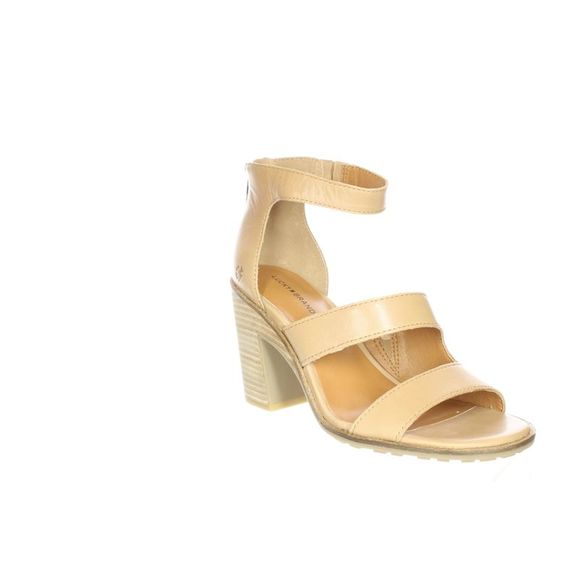 Lucky Brand Womens Valka Brown Ankle Strap Heels Size 9 Medium (B, M) - Picture 2 of 4